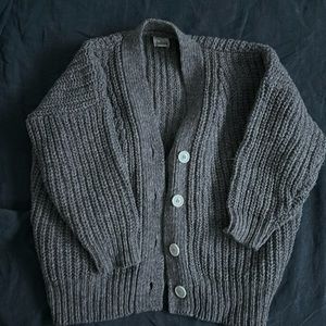 Babaa No 19 dark mist cardigan